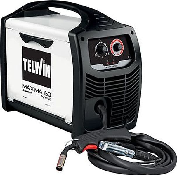 Saldatrice Filo Maxima 160 Synergic Telwin Volt 230 a 115 Accessoriata - 2