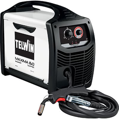 Saldatrice Filo Maxima 160 Synergic Telwin Volt 230 a 115 Accessoriata - 2