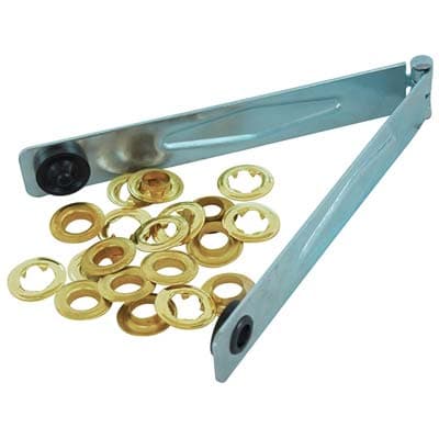 Pinza Occhiellatrice a Battuta Hand Occhielli F 11 mm 5 Pezzi - 2
