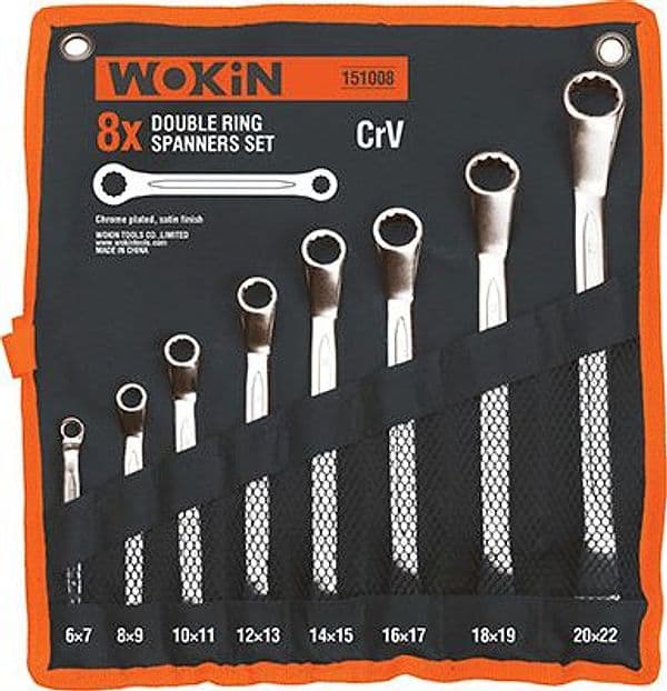 Chiavi Poligonali Serie 151008 Wokin 22 6 mm 8 Pezzi - 2