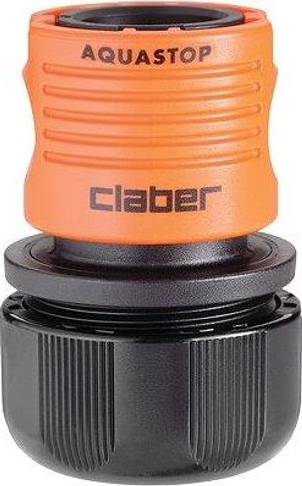 Raccordo Rapido Stringitubo con Stop Claber 2 Pezzi - 2