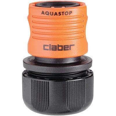 Raccordo Rapido Stringitubo con Stop Claber 2 Pezzi - 2