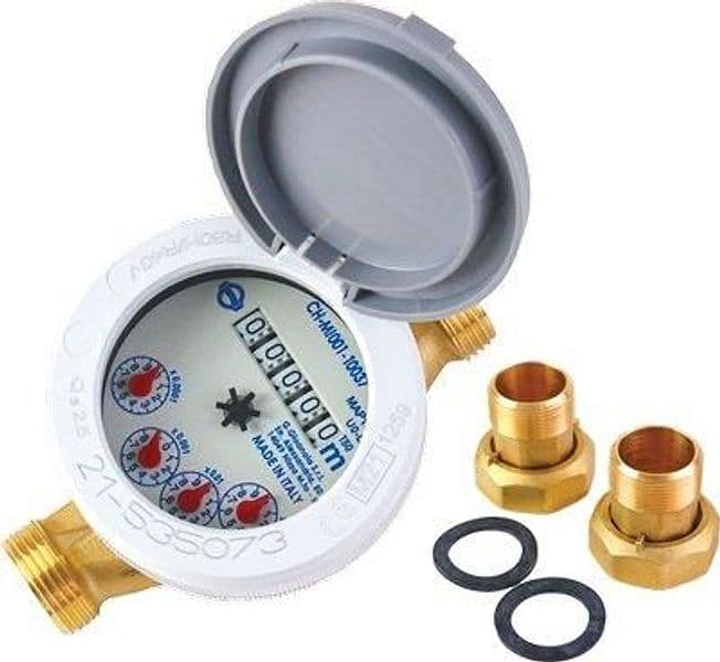 Contatore Acqua Fredda Domus DBRF15 Quadrante Bagnato 1/2 M – Autres