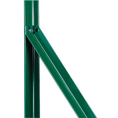 Saetta Recinzione Plasticata Sezione H 25 x 25 x 3,2 mm 200 cm 10 Pezzi - 2