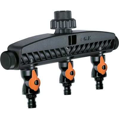 Presa a Rubinetto con 3 Innesti Rapidi Gf ¾f Self 80005072 - 2