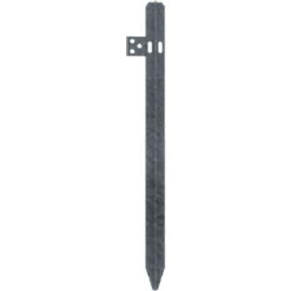 Paletto Dispersore Zincato con Piastra Sezione a Croce Mm 50X50X5 H.cm 150 - 2