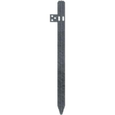 Paletto Dispersore Zincato con Piastra Sezione a Croce Mm 50X50X5 H.cm 150 - 2
