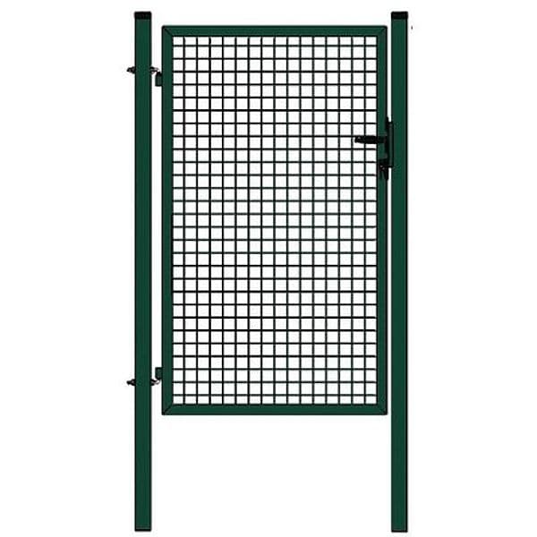 Cancello Pedonale Stars Verde H. 100 cm 150 cm