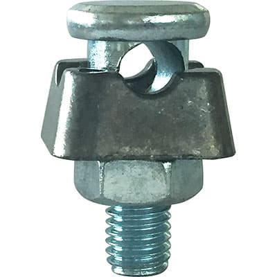 Bullone per Paletto Dispersore Acciaio Zincato 25 Pezzi - 2