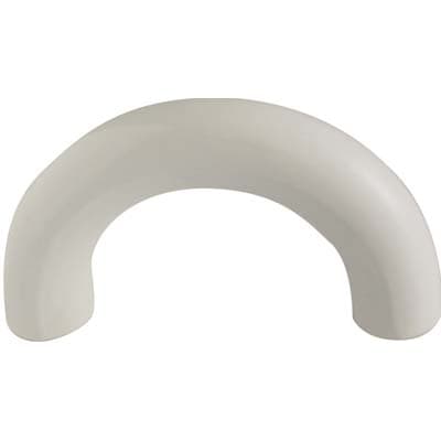 Maniglietta Zama per Mobili Bianco Int 32 mm 10 Pezzi - 2