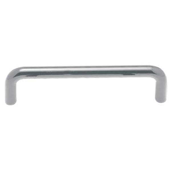 Maniglietta Zama per Mobili Cromo Lucido Int 96 mm 10 Pezzi - 2