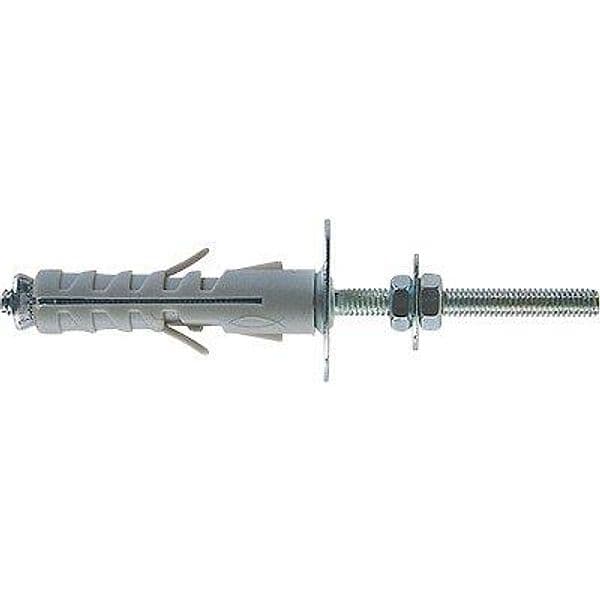 Tassello Nylon Sb Doppio Dado Fischer Sb 9 x 5 50 Pezzi - 2