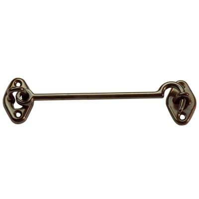 Fermapersiane a Gancio Ottone Bronzato con Piastrina 100 mm 5 Pezzi - 2