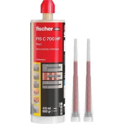 Tassello Ancorante Chimico Fip C700 HP Plus Fischer Poliestere Ml 400 - 2