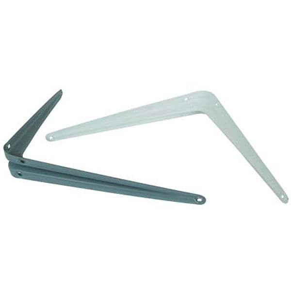 Reggimensola Basic Acciaio Nervato Verniciato Bianco 150 x 200 mm 20 Pezzi – Bolis Italia