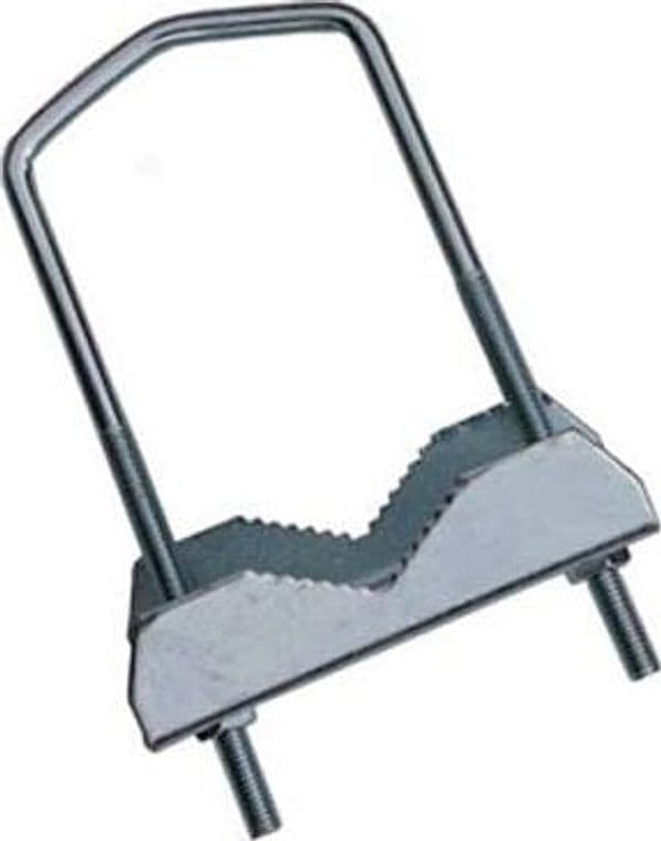Zanca Antenna Parabola a Ringhiera 25 a 50 mm 12 x 5,5 cm 10 Pezzi – Autres