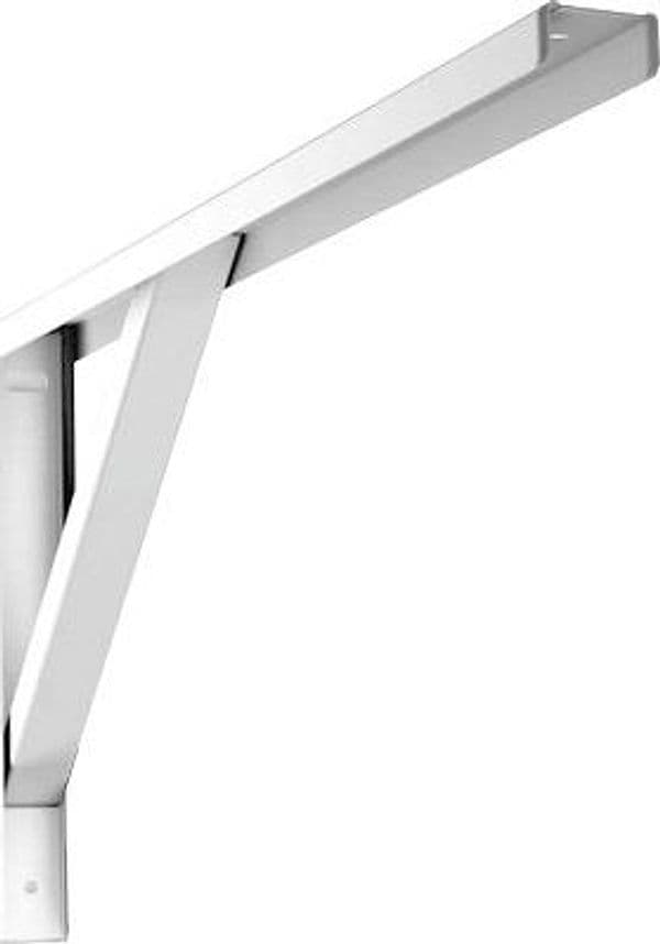 Reggimensola Ripostiglio Robusta Bolis Bianco 400 x 205 mm 6 Pezzi - 2