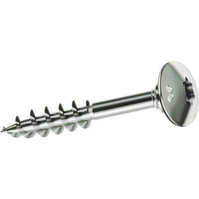 Vite Truciolare Fc Panelvit Tx Chrom Mustad 7,0 x 80 mm 100 Pezzi - 2