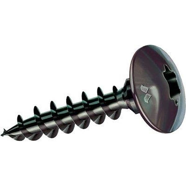 Vite Truciolare Fc Panelvit Tx Neroplus Mustad 6 x 30 mm 200 Pezzi