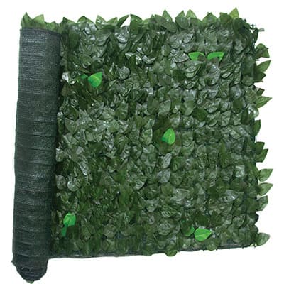 Siepe Sempreverde Lauro con Rete Ombra Pe Verde H.cm 150 L.3 m - 2