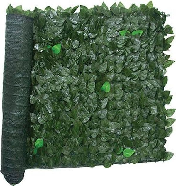 Siepe Sempreverde Lauro con Rete Ombra Pe Verde H.cm 100 L.10 m - 2