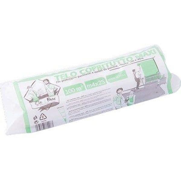 Telo Copritutto Pe Alta Densita Elepacking Mt 4X25 570 g Ca 20 Pezzi - 2