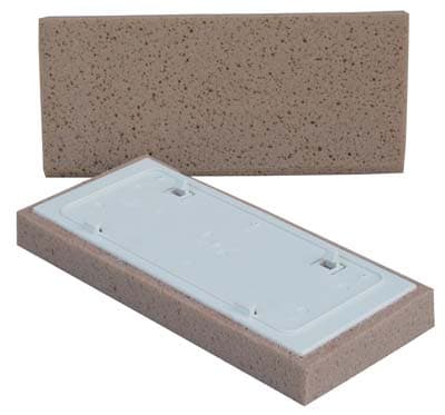 Spugna Frattone Pulizia Piastrelle 217 300 x 130 mm H 30 mm 5 Pezzi - 2