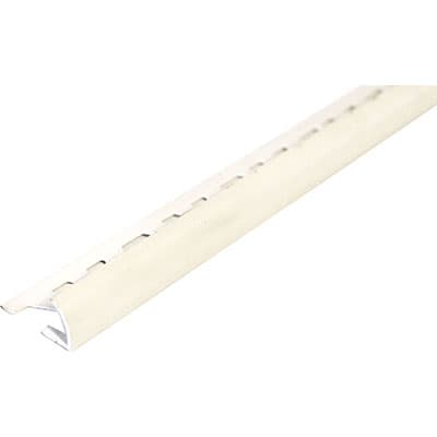 Profilo Jolly Ecorond Arcansas PVC Bianco H 8 x 21,5 mm 250 cm 10 Pezzi - 2