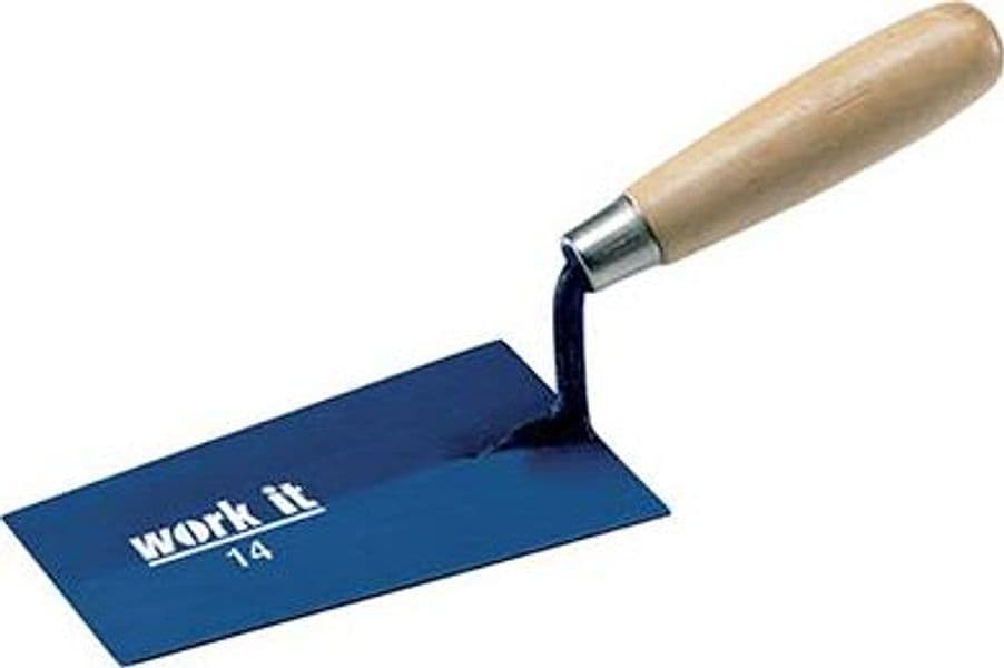 Cazzuolino Punta Quadra Work It Ausonia M.legno 12 cm 6 Pezzi - 2