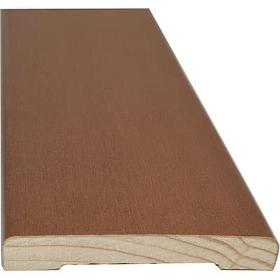 Coprifilo Liscio Pircher Abete Noce Chiaro 10 x 70 mm H 2250 mm 10 Pezzi - 2