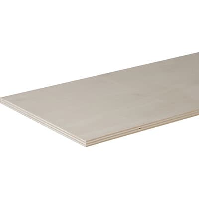 Compensato Mm 10 Pircher Pioppo Grezzo 400 x 1250 mm 5 Pezzi - 2