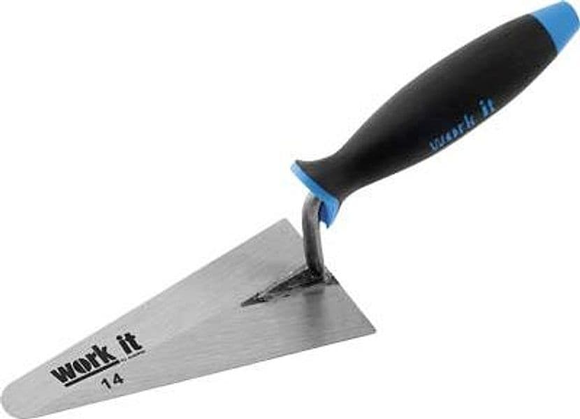 Cazzuolino Punta Tonda Work It Ausonia Manico Sintetico 12 cm 12 Pezzi - 2