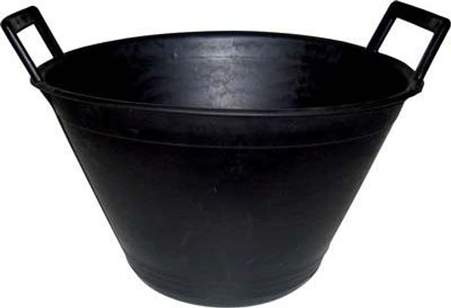 Secchio Muratore Due Manici Pe Nero D. Litri 10 36 cm 10 Pezzi - 2
