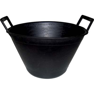 Secchio Muratore Due Manici Pe Nero D. Litri 10 36 cm 10 Pezzi - 2