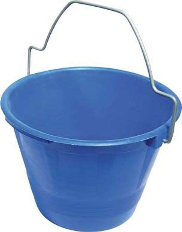 Secchio Muratore Antinfortunistico Zincato 12 M 36 cm 10 Pezzi - 2