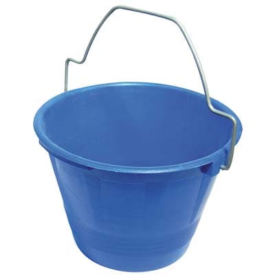 Secchio Muratore Antinfortunistico Zincato 12 M 36 cm 10 Pezzi - 2