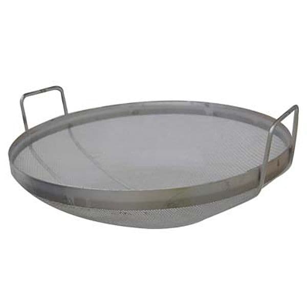 Crivello Zincato Manici 2 Maglia Mm 4X4 - 2