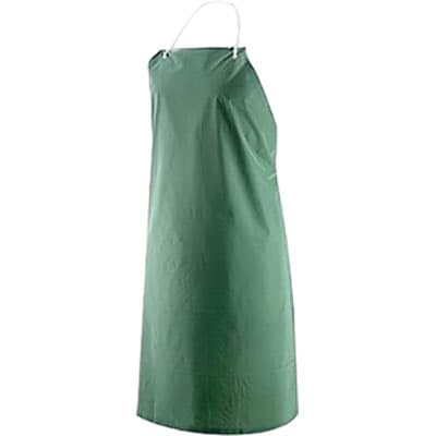 Grembiule PVC Antistrappo Verde 75 x 110 cm 5 Pezzi - 2