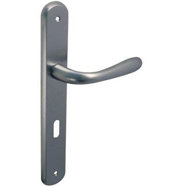 Maniglia Goccia Cromo Placca Foro Patent Q8 Int 70 mm 2 Pezzi - 2