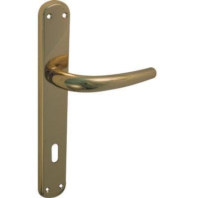 Maniglia Torino Ottone Foro Patent Zama Ottone Lucido Q8 Int 90 mm 2 Pezzi - 2
