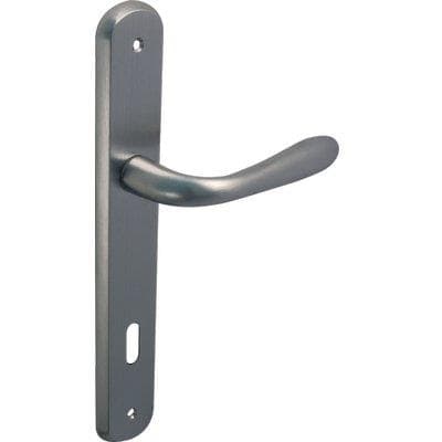 Maniglia Goccia Cromo Placca Foro Patent Q8 Int 90 mm 2 Pezzi - 2