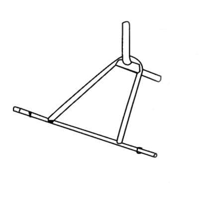 Base Triangolo Betoniera a Bicchiere Hobby Hand Lt 140 - 2