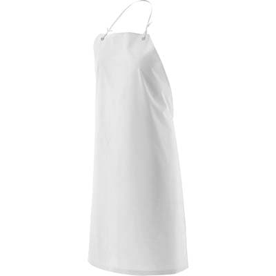 Grembiule PVC Antistrappo Bianco 75 x 110 cm 5 Pezzi - 2