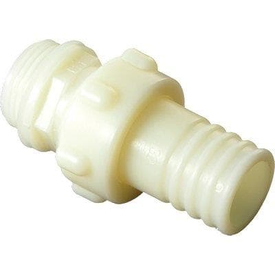 Portagomma Nylon Dritto Filetto Maschio 3 Pezzi per 2 M 3 Pezzi - 2