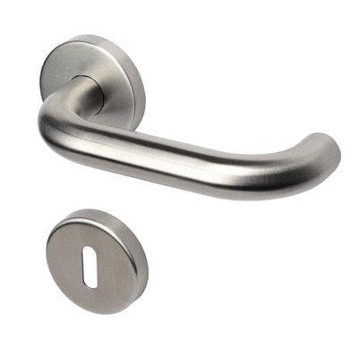 Maniglia Olarix Rosetta Foro Patent Cottali Acciaio Inox Satinato 2 Pezzi - 2