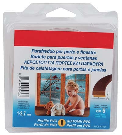 Parafreddo Geko Flex Profilo I PVC Espanso Marrone 6 m H 9 mm 12 Pezzi - 2