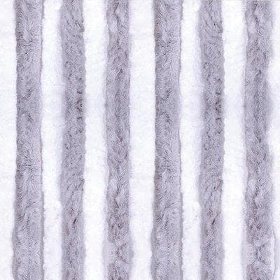 Tendina Pronta Ciniglia Bianco Grigio D.mm 42 cm 125 H.cm 230 - 2