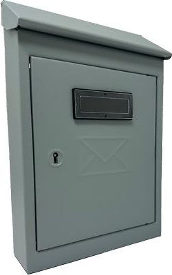 Cassetta Posta Tradizione Egizia Maxi Acciaio Vern Grigio Mm 200X60 H.mm – Autres