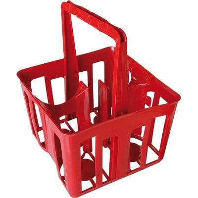 Cestello Porta Bottiglioni Stefanplast 25 x 25 cm 2 L 32,5 cm 5 Pezzi - 2