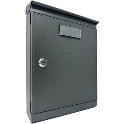 Cassetta Posta Evoluzione Acciaio Vern Antracite Mm 220X75 H.mm 320 - 2